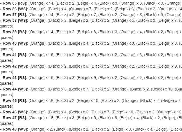 Crazy Clown King, Graphghan Pattern