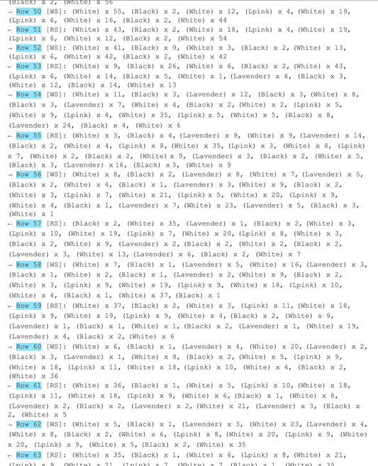 Peppermint Swirl Crochet Graphghan Pattern
