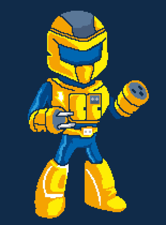 Robo Rob Crochet Graphghan Pattern