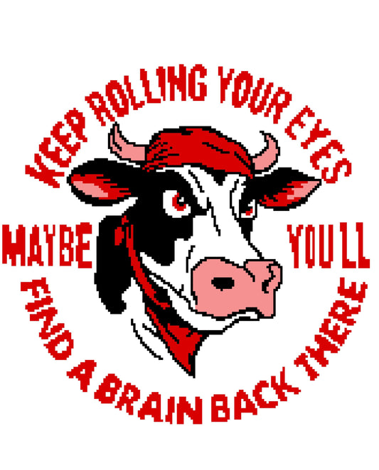 Sarcastic Cow Crochet Graphghan Pattern