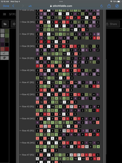 Bat Sh*T Crazy Crochet Graphghan Pattern