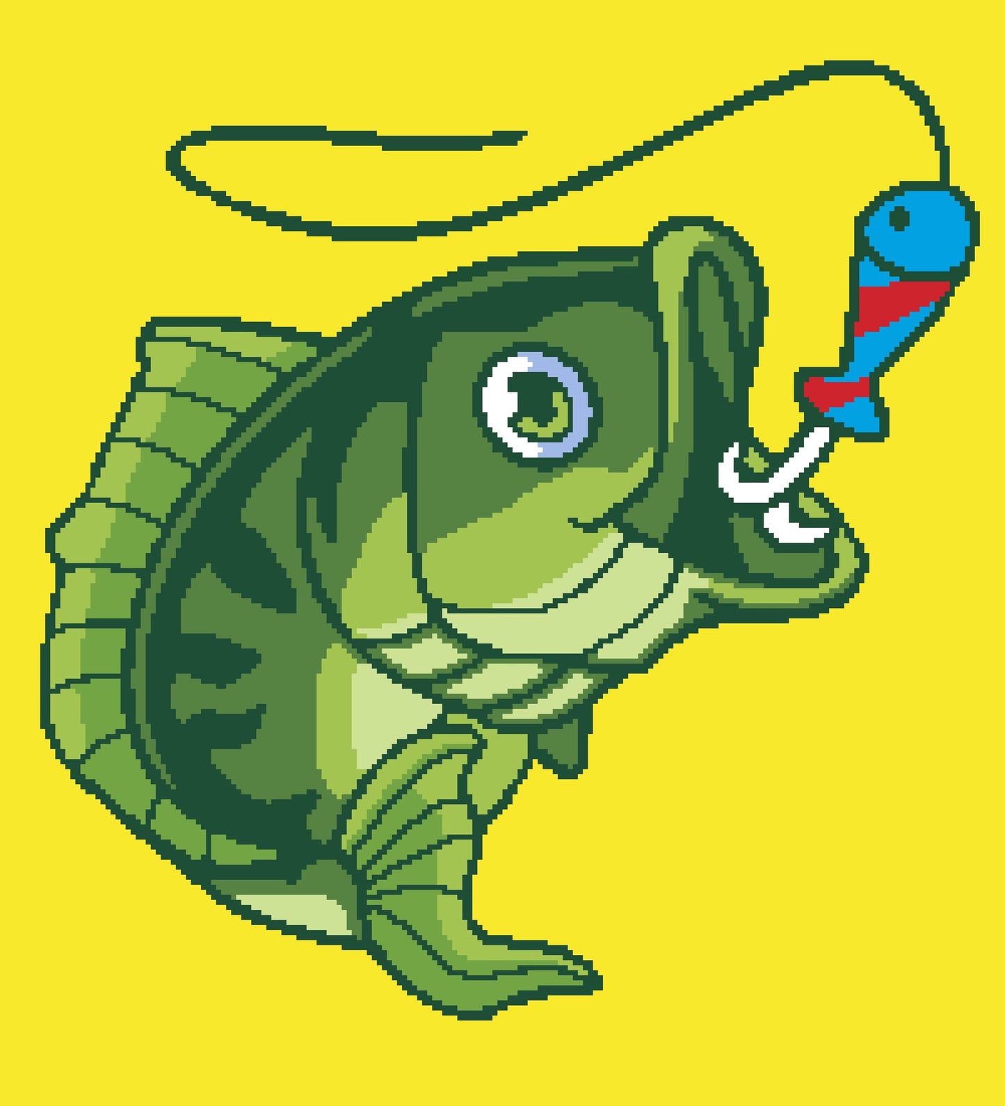 Hooked On Fish Graphghan Crochet Pattern