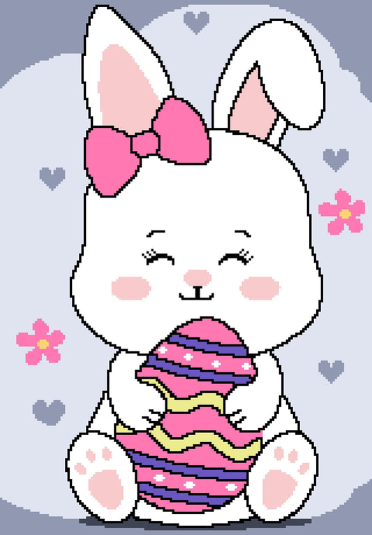 Easter Bunny Crochet Graphghan Pattern