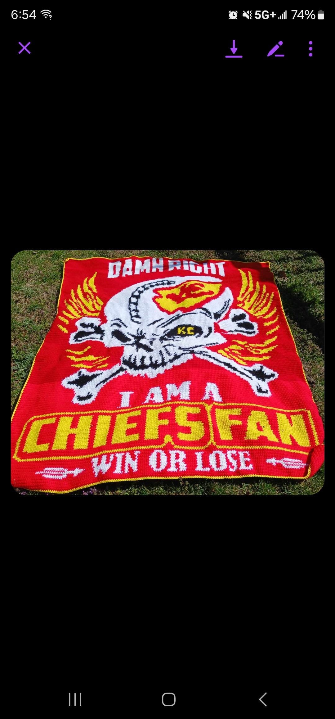 Custom Crochet Graphghan Pattern