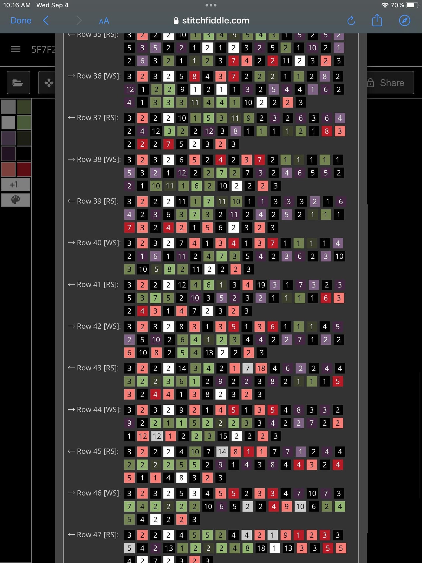 Boo For A Cure  Crochet Graphghan Pattern