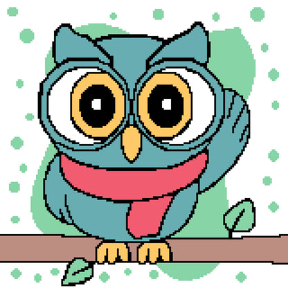 Hello Owl Graphghan Pattern