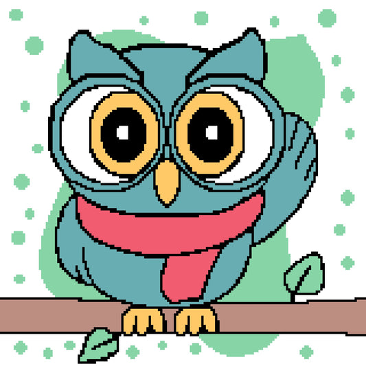 Hello Owl Graphghan Pattern