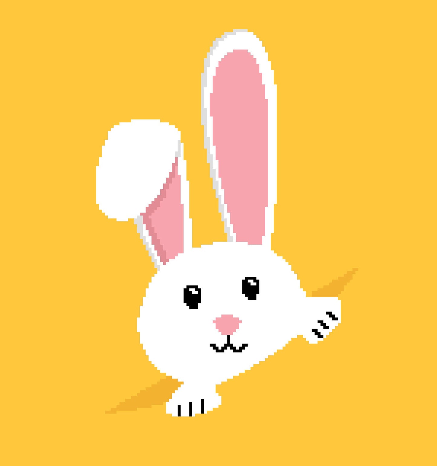 Pocket Bunny Easter Graphghan Pattern