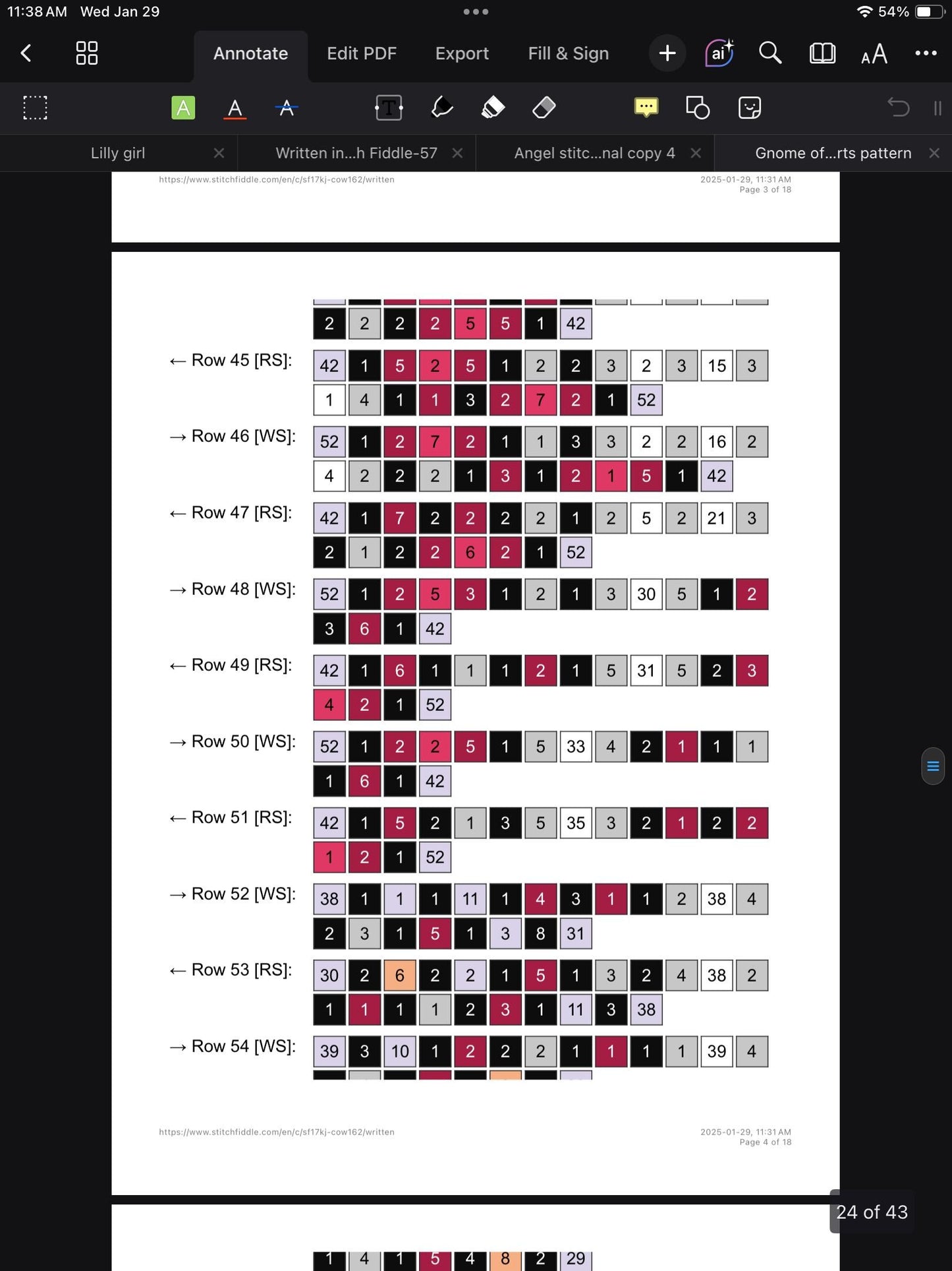 Rainbow Meow Graphghan Crochet Pattern