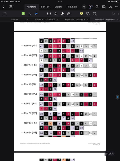 Rainbow Meow Graphghan Crochet Pattern