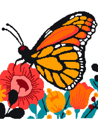 Spring Welcome Graphghan Crochet Pattern