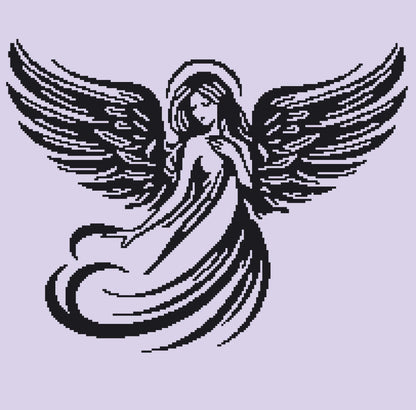 Christmas Angel Crochet Graphghan Pattern