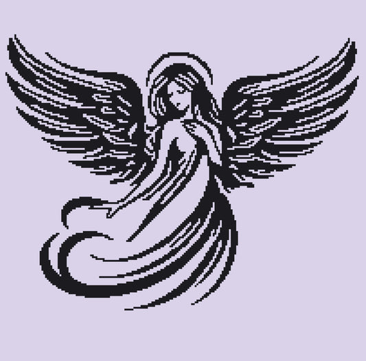 Christmas Angel Crochet Graphghan Pattern