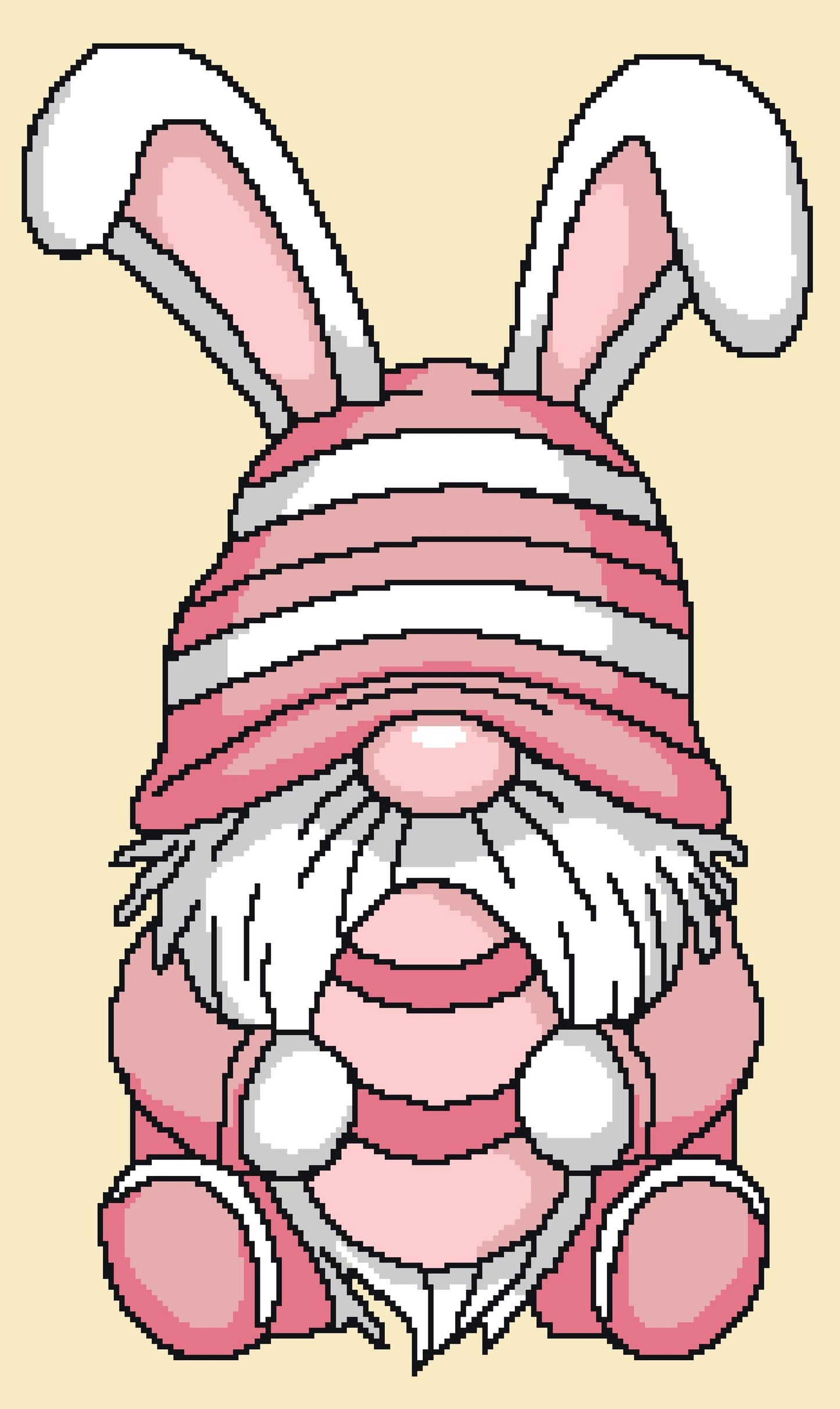 Gnome Eggie Graphghan Crochet Pattern