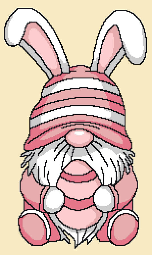 Gnome Eggie Graphghan Crochet Pattern