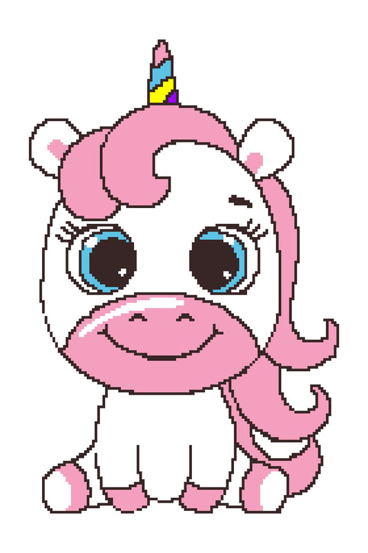 Cute Pink Unicorn