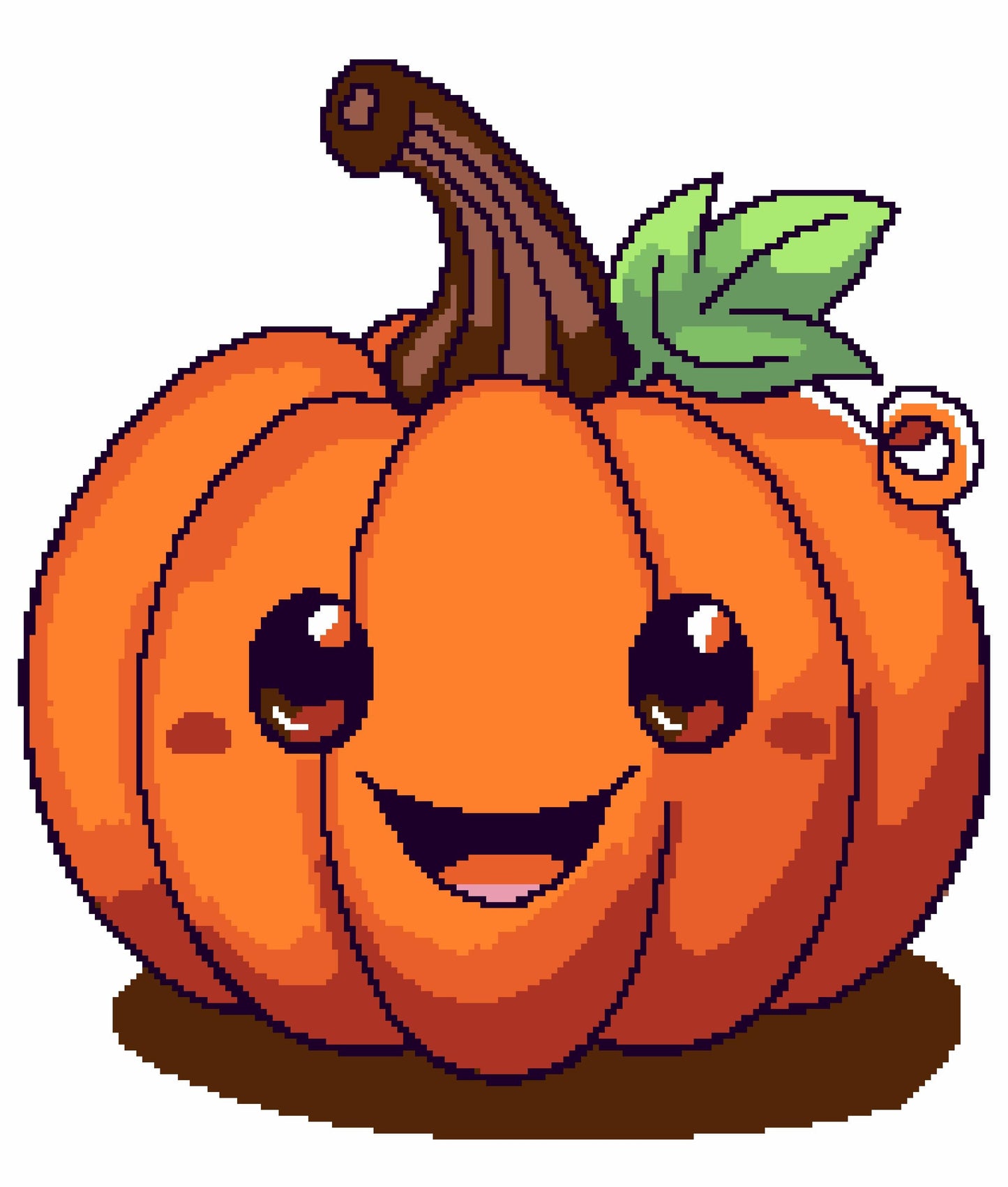 Cutie Pumpkin Crochet Graphghan Pattern