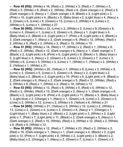 Dog Of Colors Graphghan Crochet Pattern