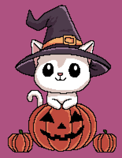 Halloween Catnip Spooky Crochet Graphghan Pattern