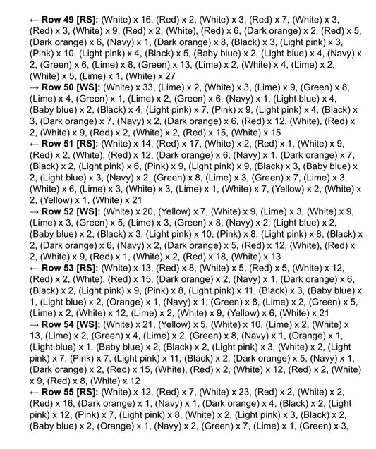 Beauty Skull  Graphghan Crochet Pattern