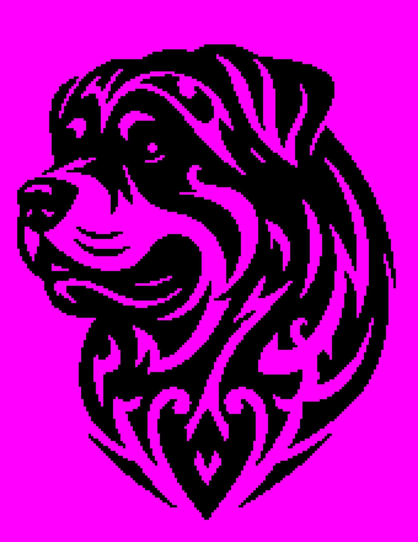 Lucky The Dog Crochet Graphghan Pattern