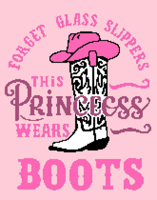 Cowgirl Princess Graphghan Crochet Pattern
