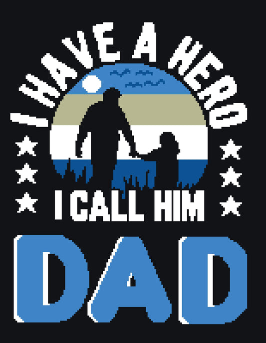 My Dads A Hero Graphghan Crochet Pattern