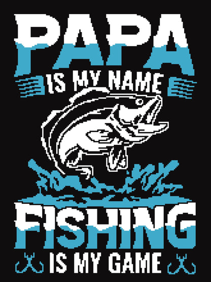 Papa Is my Name  Crochet Graphghan Pattern,