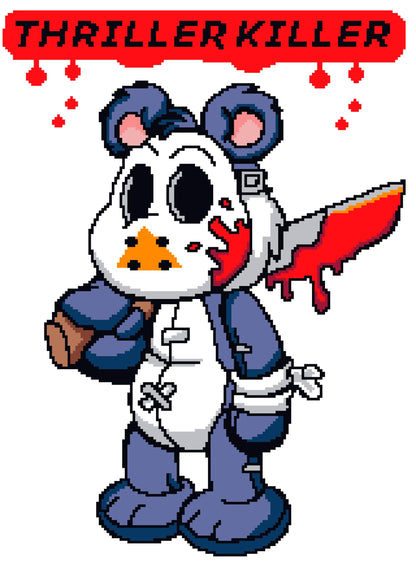 Teddy Of Terror Graphghan Crochet Pattern