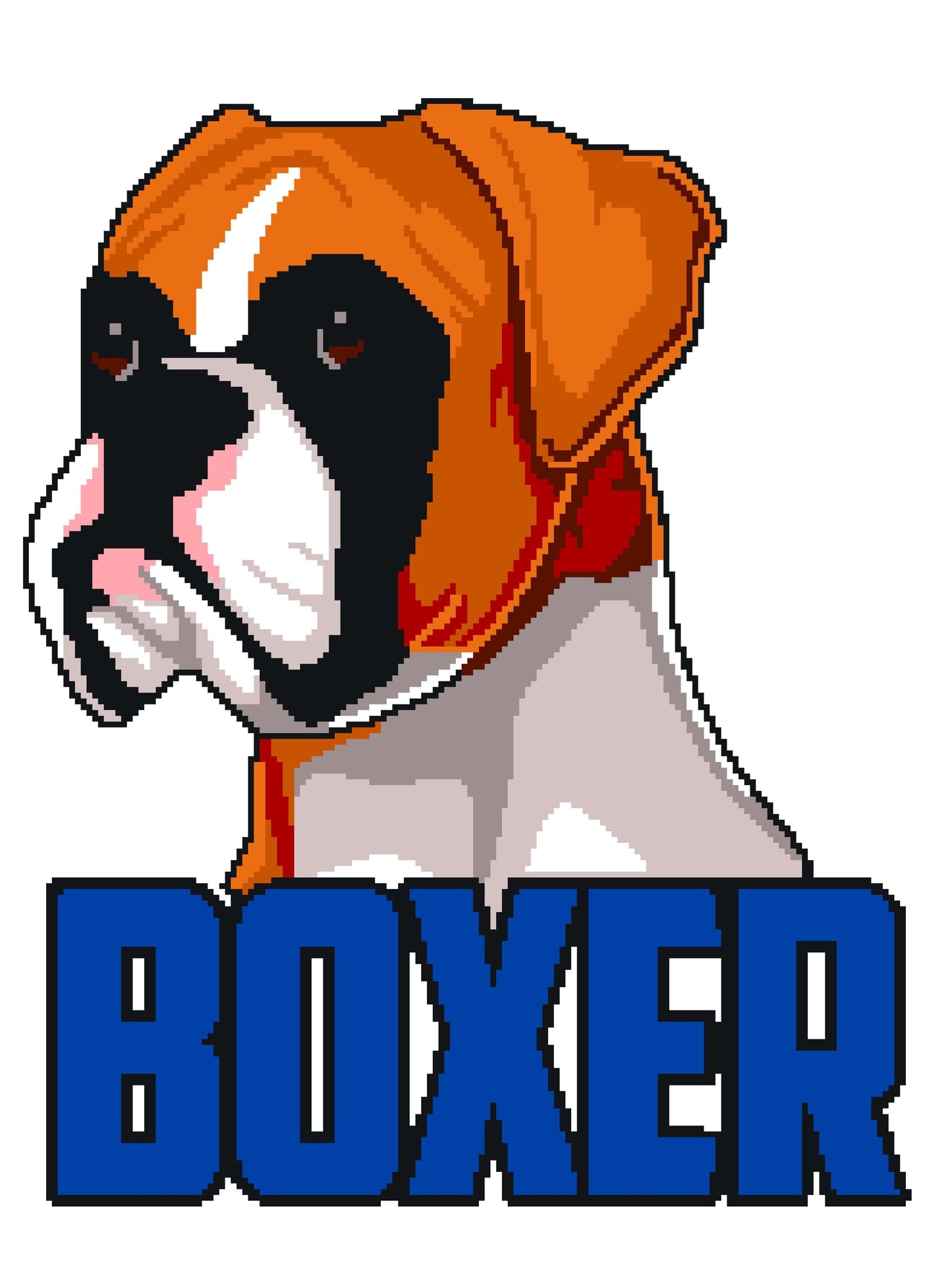 Boxer Graphghan Crochet Pattern