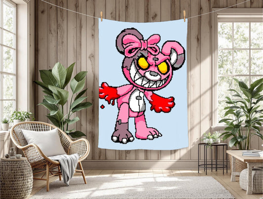 Dolly Death Graphghan Crochet Pattern