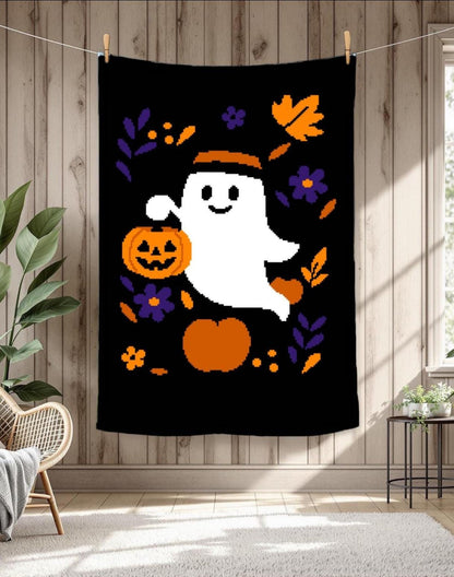 Ghost Hollow Crochet Graphghan Pattern
