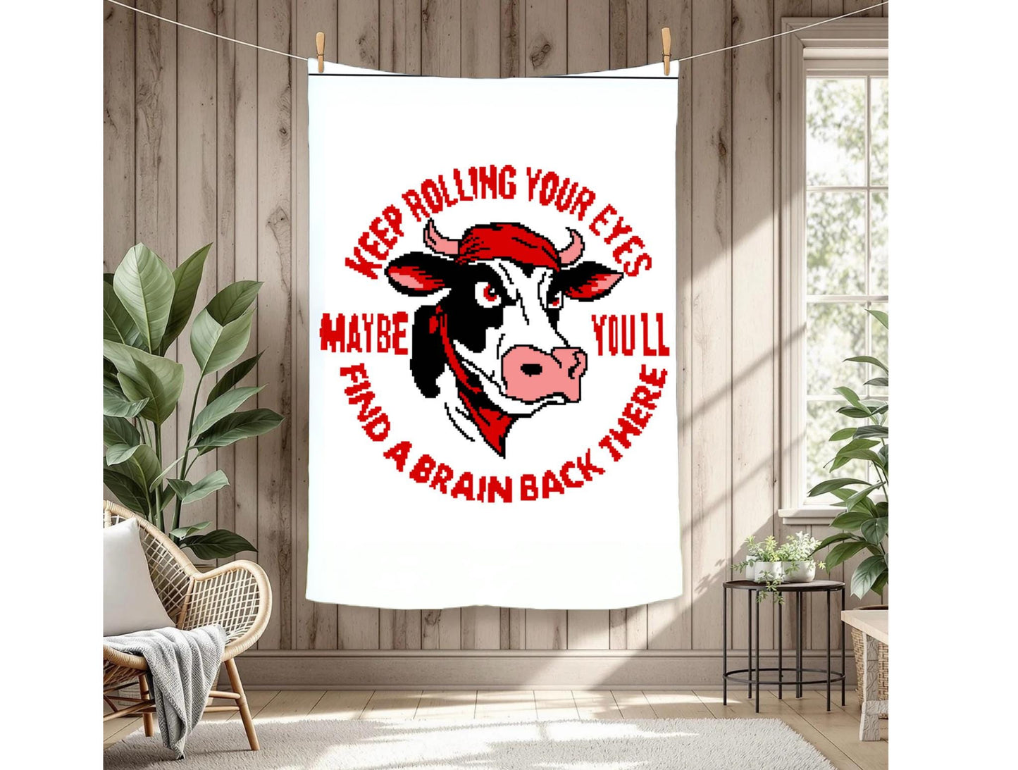 Sarcastic Cow Crochet Graphghan Pattern