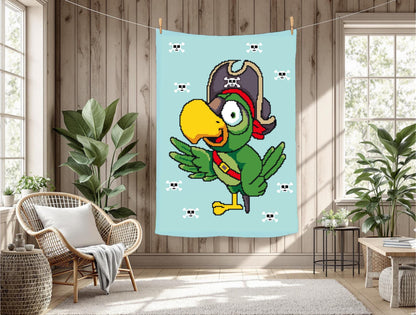 Peter The Pirate Crochet Graphghan Pattern