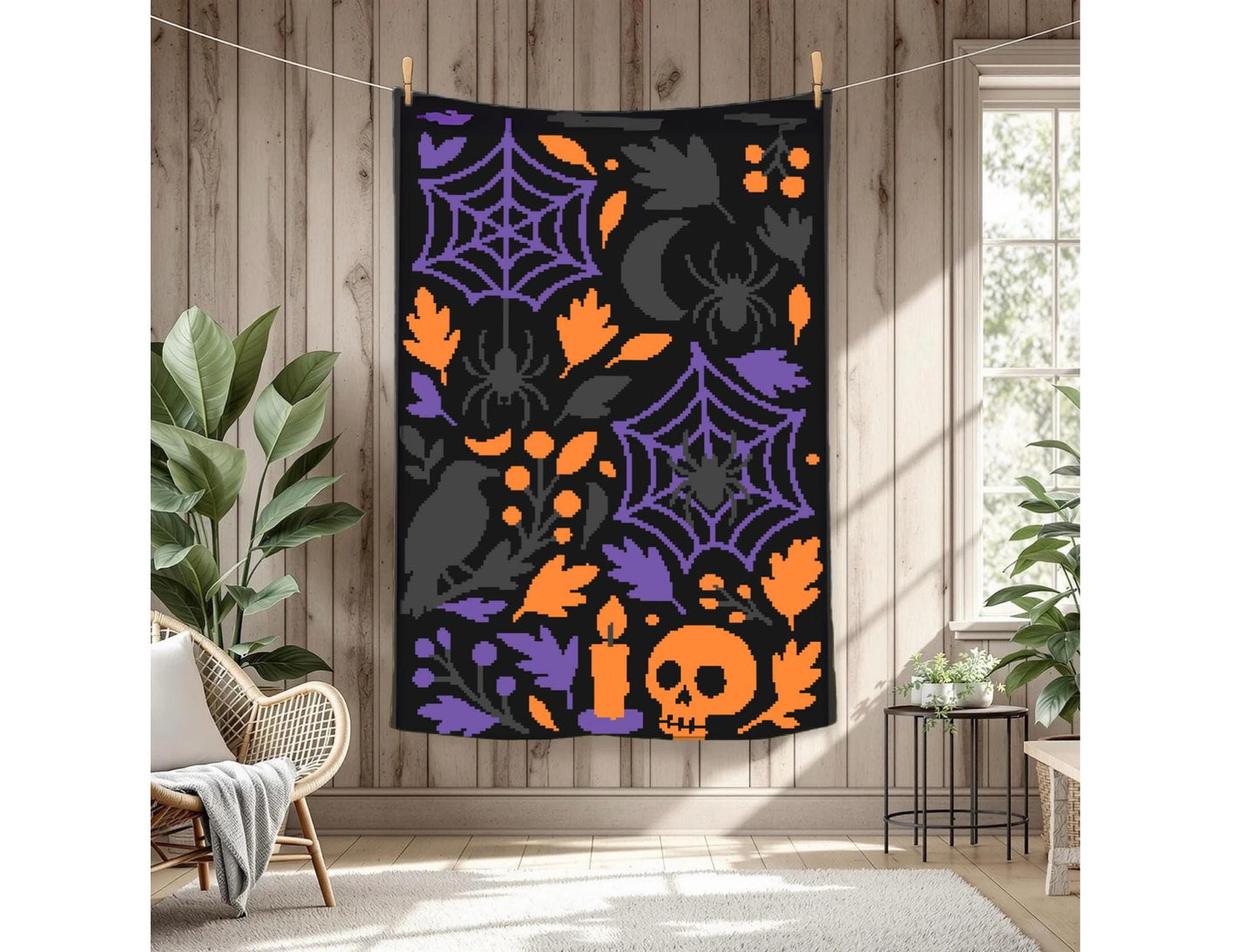 Creepy Hollow Crochet Graphghan Pattern