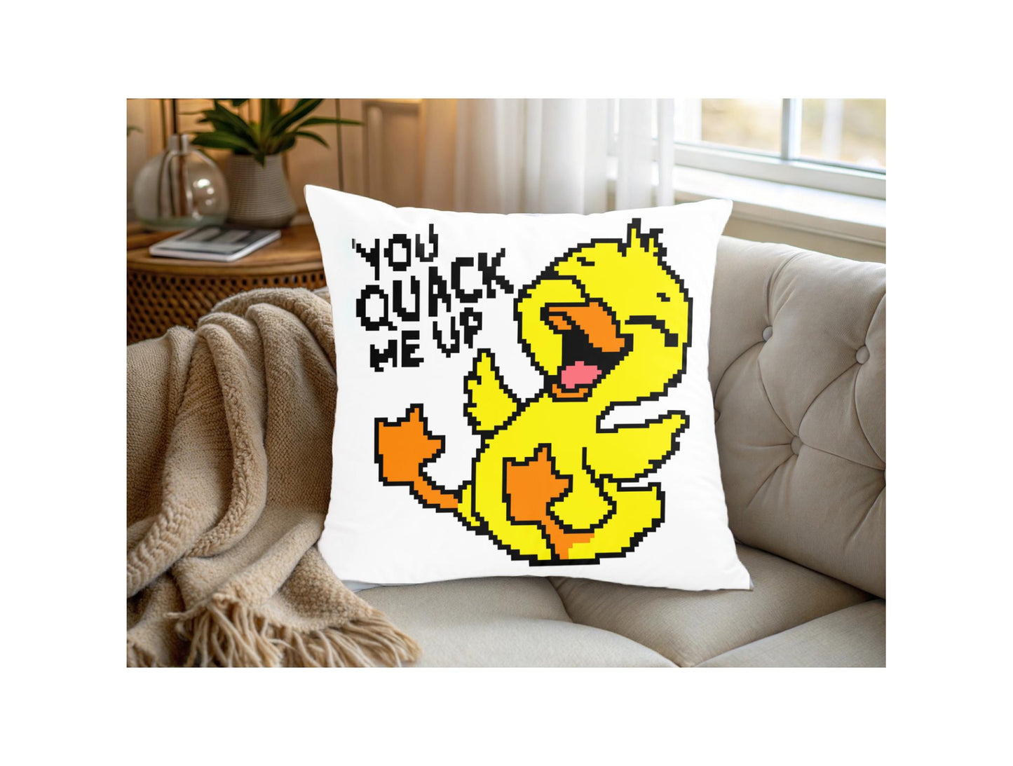 You quack Me Up tapestry/pillow Crochet Graphghan Pillow Pattern