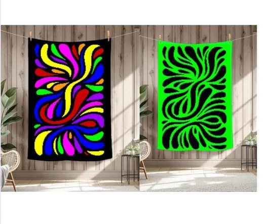 Crazy Minds/ Crazy Minds Extra Crochet Graphghan Pattern