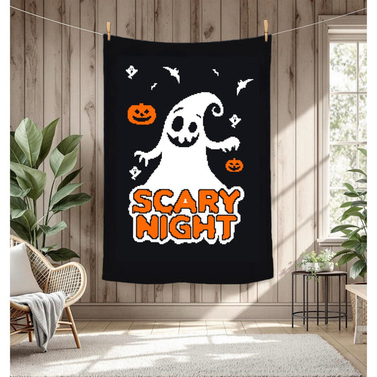 Scary Night Crochet Graphghan Pattern
