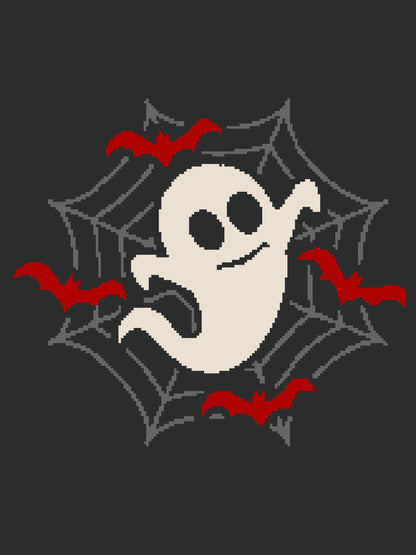 Spider Ghost Crochet Graphghan Pattern