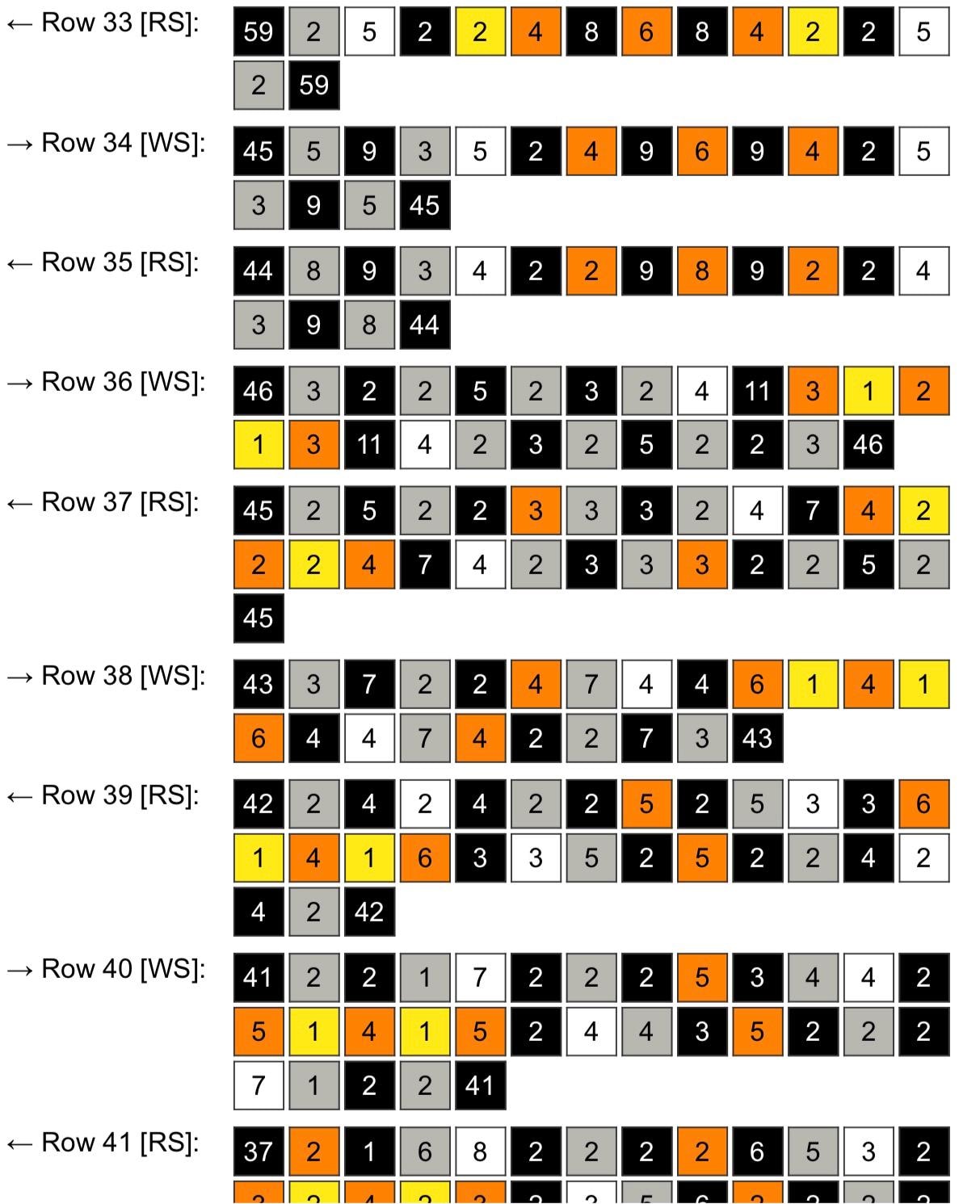 Skeleton Cat Crochet Graphghan Pattern