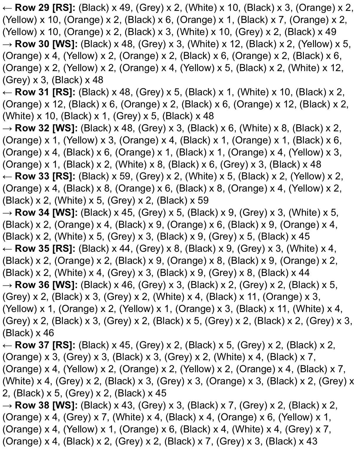 Skeleton Cat Crochet Graphghan Pattern