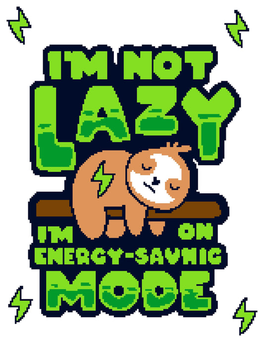 I’m Not Lazy Crochet Graphghan Pattern